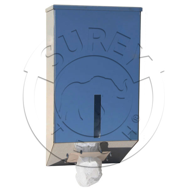 Dispensador de aço inoxidável extra longo