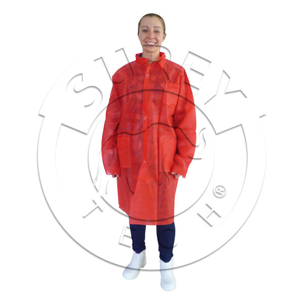 Bata polipropileno velcro com bolsos espessa