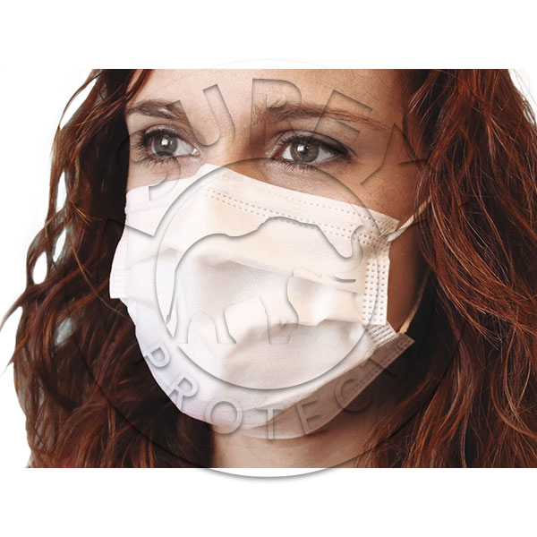 Máscara higiénica descartável de 4 camadas