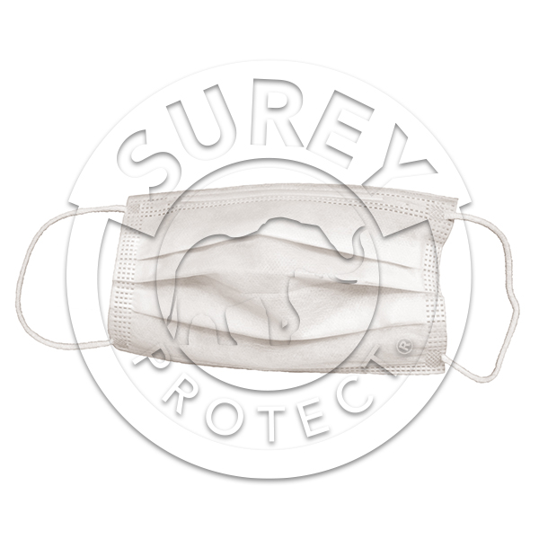 Máscara higiénica descartável de 4 camadas